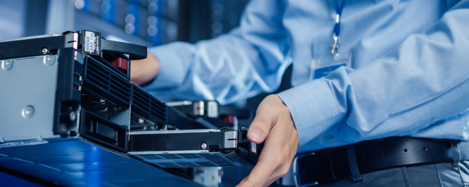 This is a photo of a remote hands engineer.